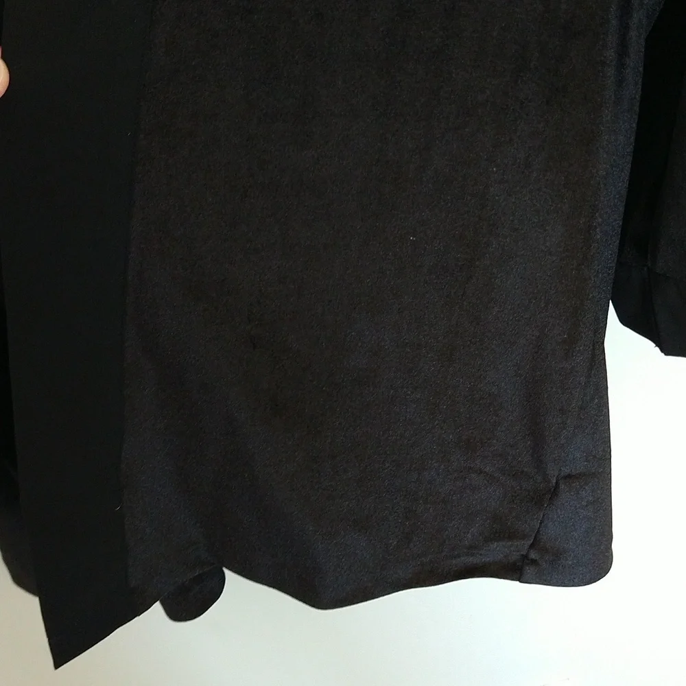 Ann Taylor Black Velvet Kimono - Picture 14 of 16